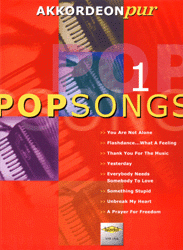 Akkordeon Pur Popsongs Band 1 